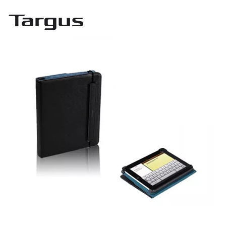 ESTUCHE TARGUS P/IPAD 2 TRUSS LEATHER 9.7" BLACK/BLUE (PN THZ06103US-50)